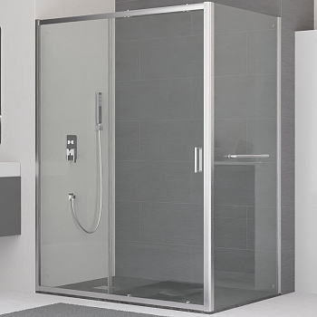 Душевой уголок RGW CL-48-1 (CL-14+Z-060-1), 320948106-011, Хром, 160*100*185