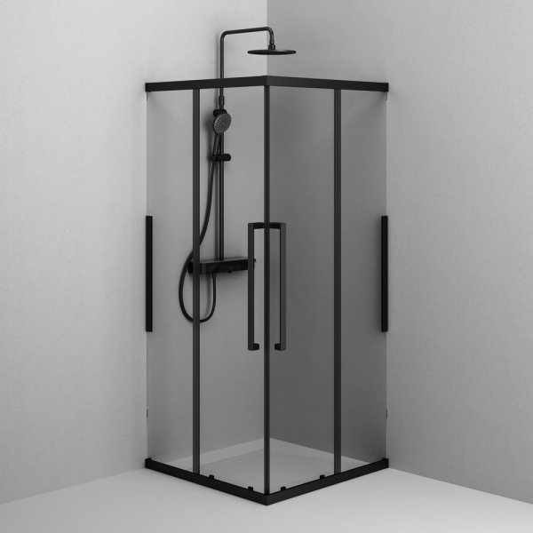 Душевое ограждение 90x90 см, без поддона AM.PM Func, W84G-403-9090-BТ