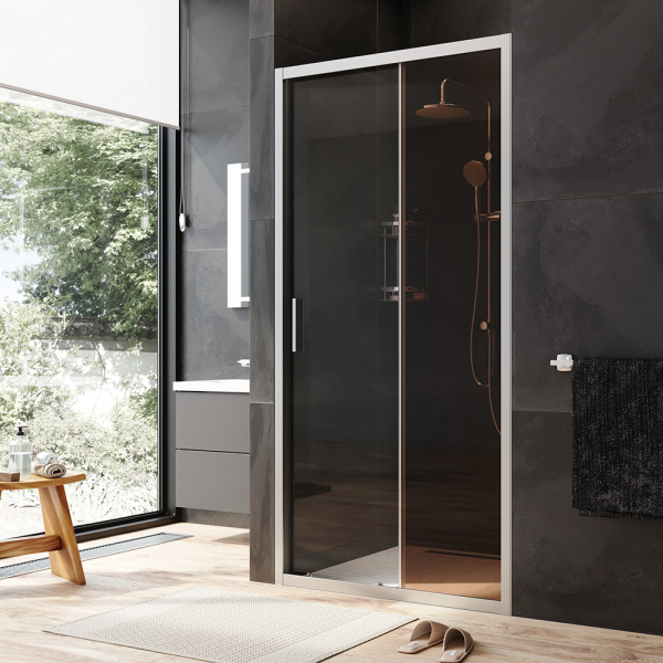 Дверь душевая в нишу AM.PM Gem, W90G-100-1-195MBr