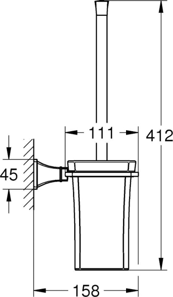 Ершик Grohe Grandera 40632000