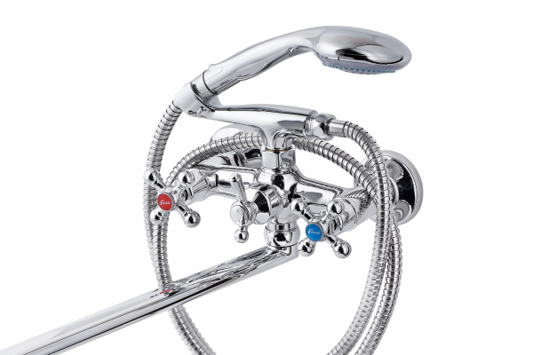 Смеситель для ванны с душем FAUZT FZs-421-54 тип См-ВУДРНШлА