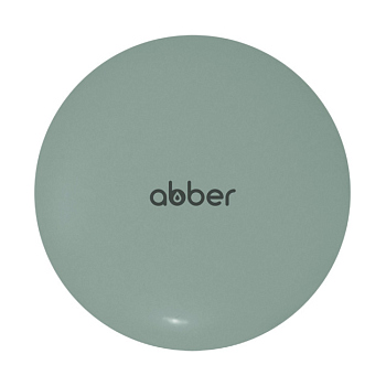 Накладка на слив для раковины ABBER AC0014MCG светло-зеленая матовая, керамика