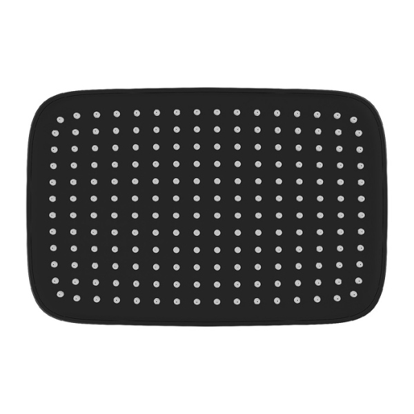 Душевая насадка верхняя прямоугольная, черная матовая, Esper, IDDIS (ESP25BSi64)