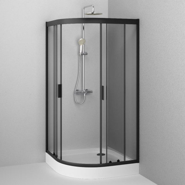 Душевое ограждение 100x100 см, без поддона AM.PM Gem, W90G-401-100BT