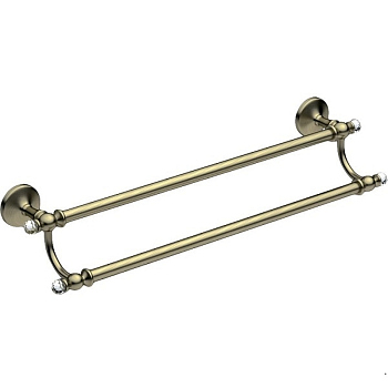 Полотенцедержатель ART&MAX ANTIC CRYSTAL AM-E-2648SJ-Br, Бронза