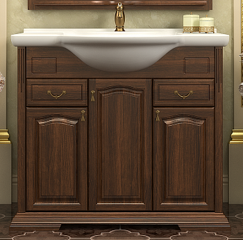 Тумба без раковины Opadiris Риспекто 80, нагал (Раковина Opadiris Kirovit Классик 80), 00-00006025