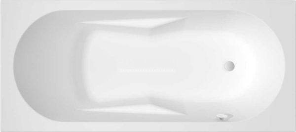 Акриловая ванна RIHO LAZY 170x75 RIGHT, BC3900500000000