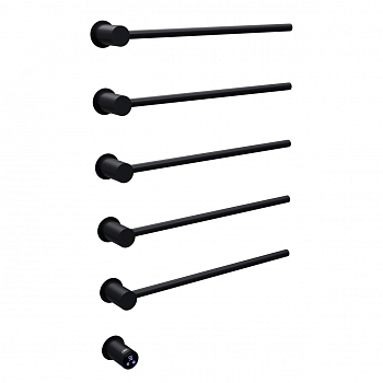 Полотенцесушитель электрический ABBER Charme AH4005MB черный матовый