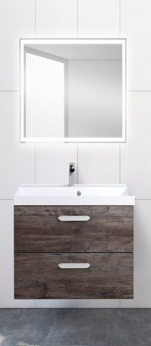 Belbagno База под раковину подвесная с двумя выкатными ящиками, AURORA-600-2C-SO-PP
