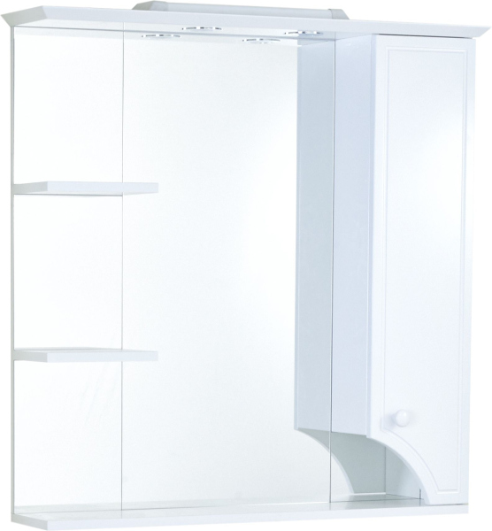 Зеркало-шкаф Акватон Элен 85 с подсветкой
