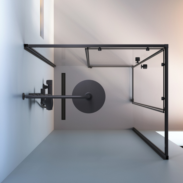 Душевое ограждение 120x80 см, без поддона AM.PM X-Joy, W94G-403-12080-BТ