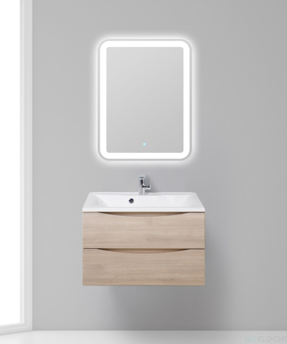 Belbagno База под раковину подвесная с двумя выкатными ящиками, MARINO-750-2C-SO-RG-P