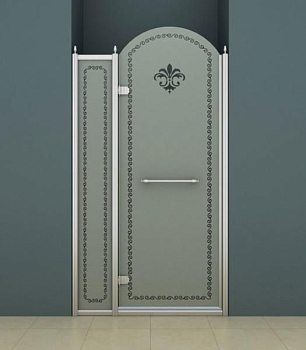 Душевая дверь в нишу Cezares Retro-B-12-120-CP-Cr-L