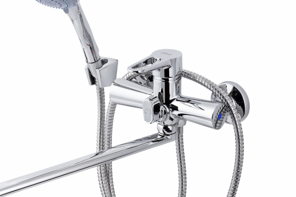 Смеситель для ванны с душем FAUZT FZs-240-B100 тип См-ВУОРНШлА