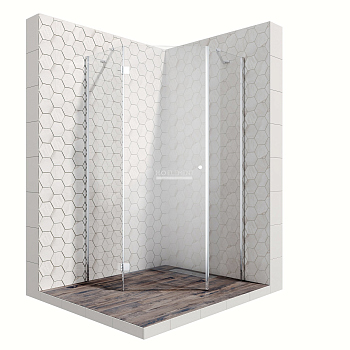 Душевое ограждение Ambassador Diamond 12011112L (1000x1000x2000)