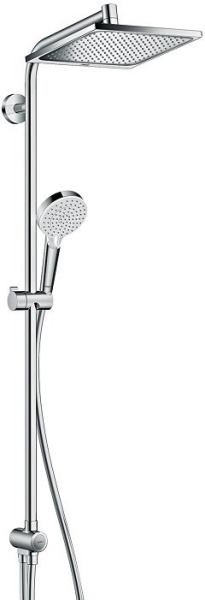 Душевая стойка Hansgrohe Crometta E 240 1jet Showerpipe Reno EcoSm 27289000 9 л