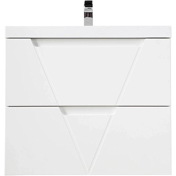 Belbagno База под раковину подвесная с двумя выкатными ящиками с доводчиками, VITTORIA-800-2C-SO-BL