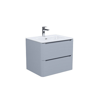 Тумба с раковиной, подвесная, 60 см, светло-серый, Edifice, IDDIS (EDI60L0i95K)