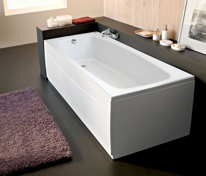 ВПР0060000100 VALENCIA Ванна прямоугольная 160х70 белая ALBA SPA