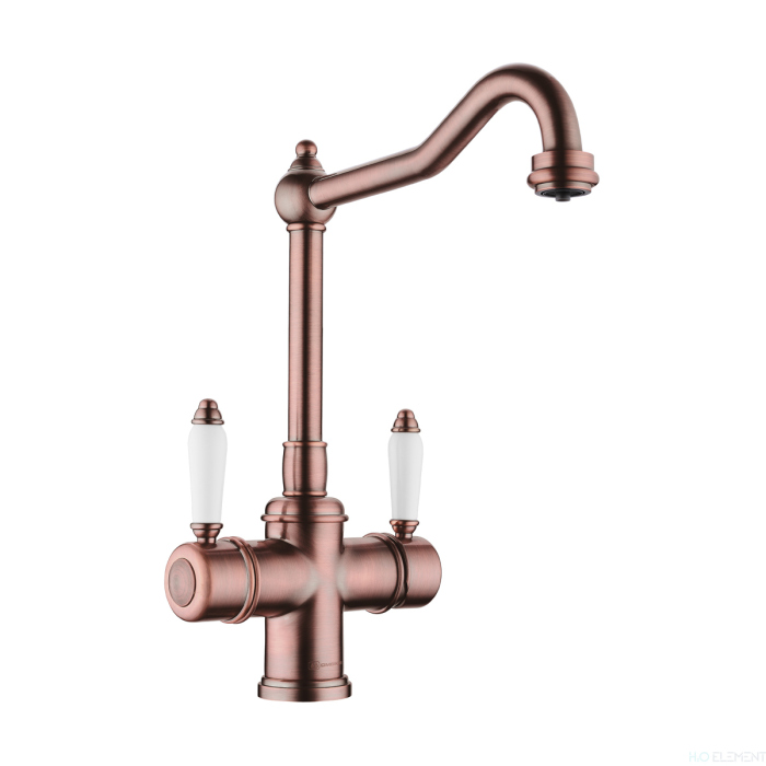 Смеситель для кухни Omoikiri Tottori-AC 4994008, античная медь