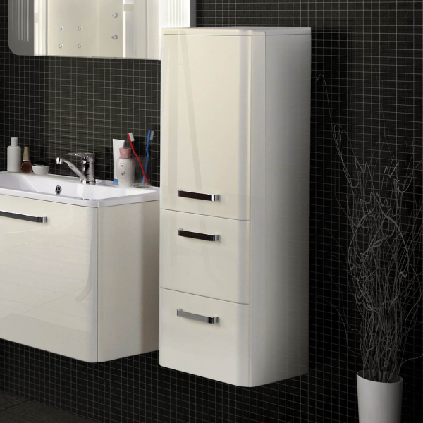 Шкаф-пенал Акватон (1A123903VAG3R) белый