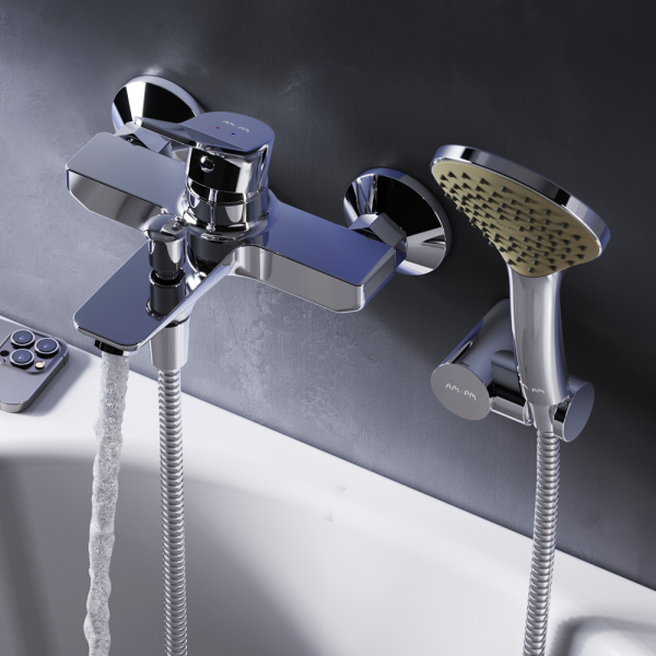Смеситель для ванны и душа AM.PM X-Joy, F85A15000