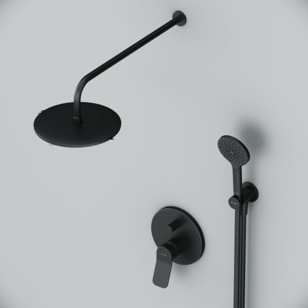 Душевая система AM.PM X-Joy FB85A1RH22 Черная