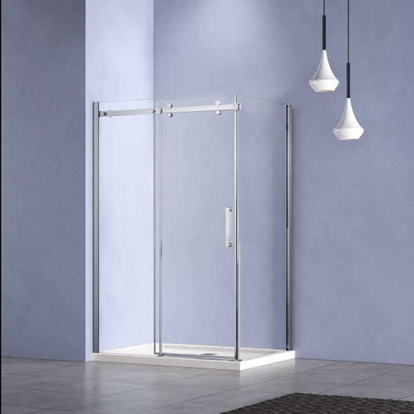 Душевой уголок Vincea Como-N VSR-4CN9014CL, 1400*900, хром, стекло прозрачное