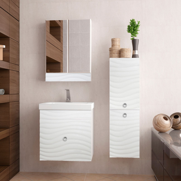 Тумба для комплекта Style Line Вероника 60 Люкс Plus, белая