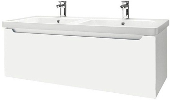 Тумба под раковину Dreja Color 23464 белый глянец