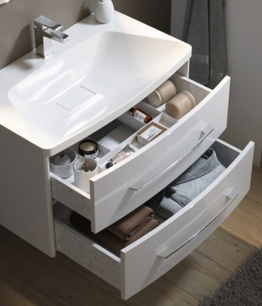 Подвесная тумба без раковины AQWELLA 80см., NER0108