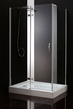 Душевой уголок Cezares Bergamo AH1 120/80 C Cr L